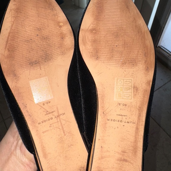 Kurt Geiger crystal bow black mules Size 40.5 - Picture 5 of 7